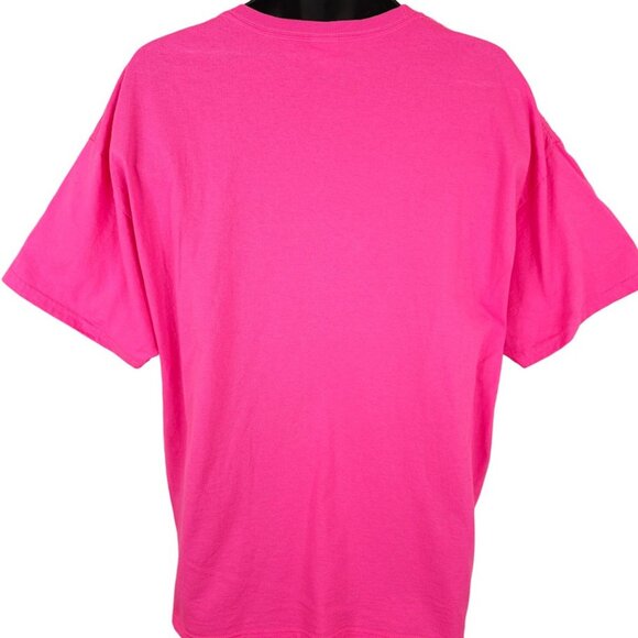 Willy Wonka T Shirt Mens Size 2XL Pink Roald Dahl Betsy Rhodes Musical Theatre - Picture 4 of 6